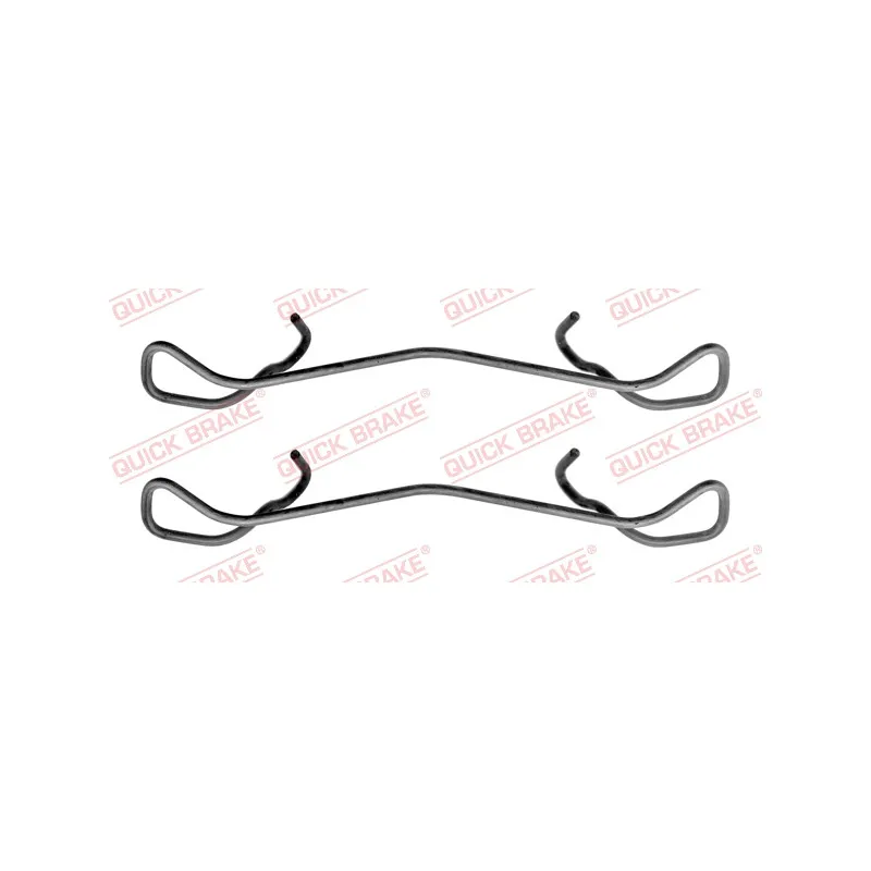 Kit d'accessoires, plaquette de frein à disque QUICK BRAKE 109-1189