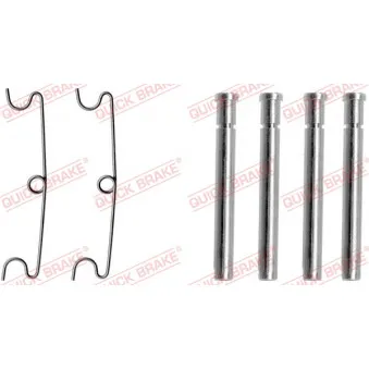 Kit d'accessoires, plaquette de frein à disque QUICK BRAKE 109-1190