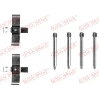 Kit d'accessoires, plaquette de frein à disque QUICK BRAKE 109-1195
