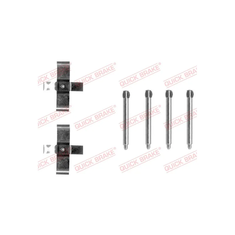 Kit d'accessoires, plaquette de frein à disque QUICK BRAKE 109-1195