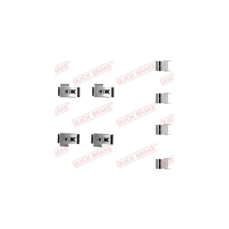 Kit d'accessoires, plaquette de frein à disque QUICK BRAKE 109-1198