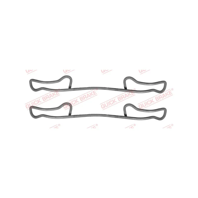 Kit d'accessoires, plaquette de frein à disque QUICK BRAKE 109-1200
