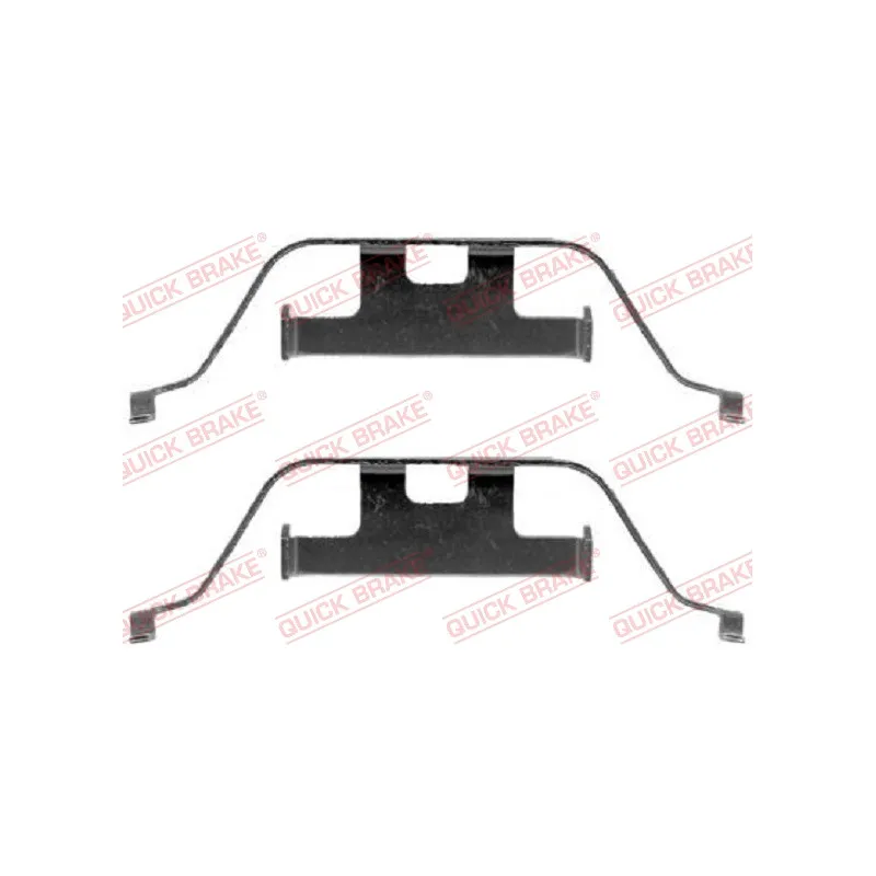 Kit d'accessoires, plaquette de frein à disque QUICK BRAKE 109-1201