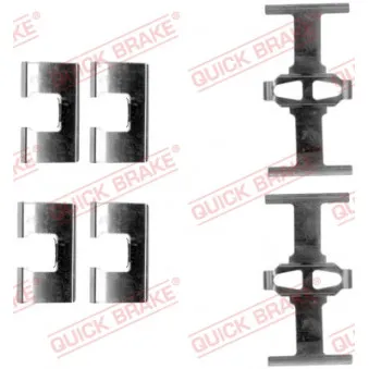 Kit d'accessoires, plaquette de frein à disque QUICK BRAKE 109-1203