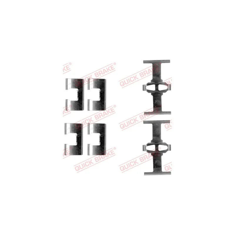 Kit d'accessoires, plaquette de frein à disque QUICK BRAKE 109-1203