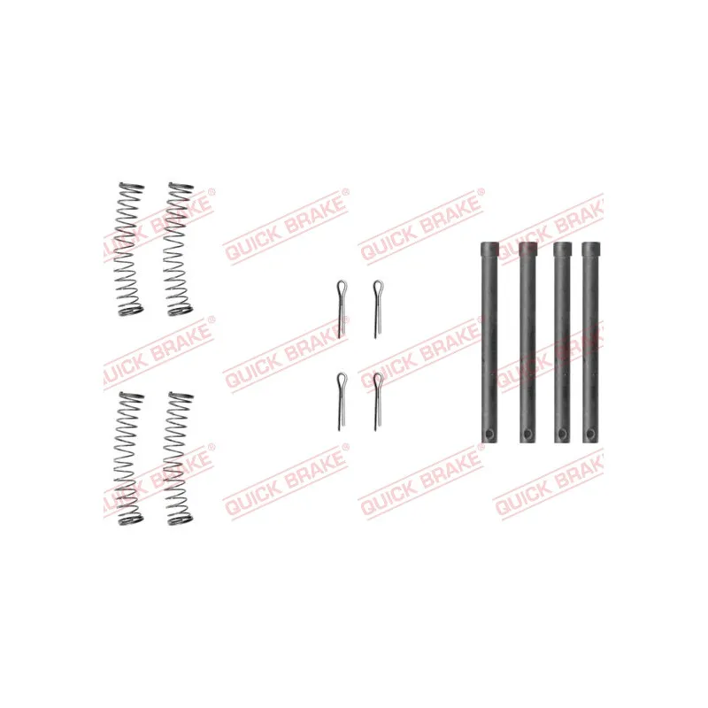 Kit d'accessoires, plaquette de frein à disque QUICK BRAKE 109-1210