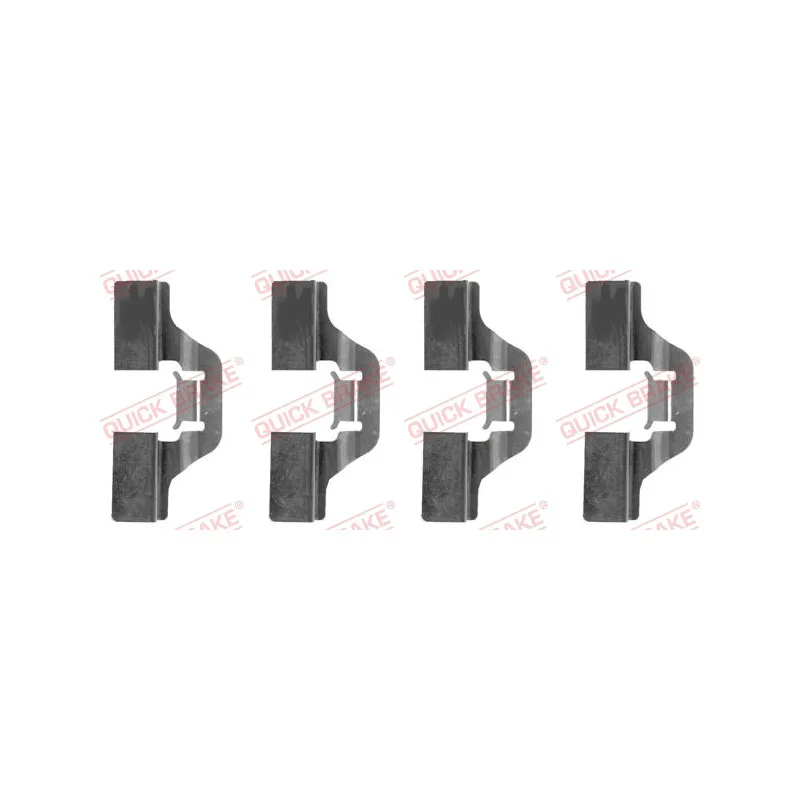 Kit d'accessoires, plaquette de frein à disque QUICK BRAKE 109-1211