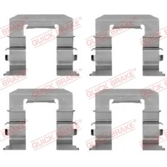 Kit d'accessoires, plaquette de frein à disque QUICK BRAKE 109-1212