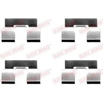 Kit d'accessoires, plaquette de frein à disque QUICK BRAKE 109-1214