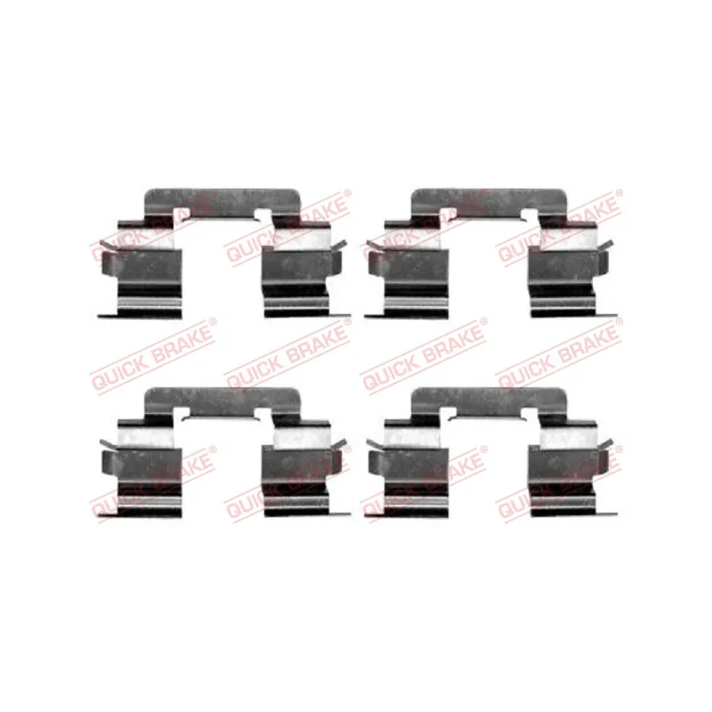 Kit d'accessoires, plaquette de frein à disque QUICK BRAKE 109-1216