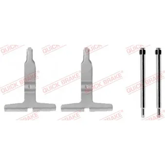 Kit d'accessoires, plaquette de frein à disque QUICK BRAKE 109-1217