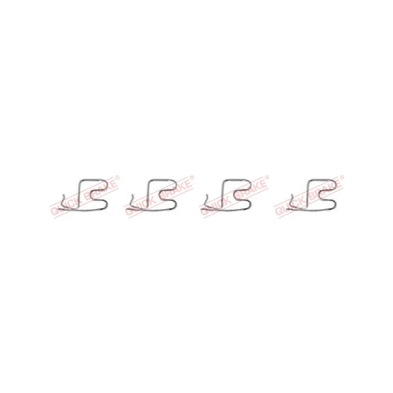 Kit d'accessoires, plaquette de frein à disque QUICK BRAKE 109-1219