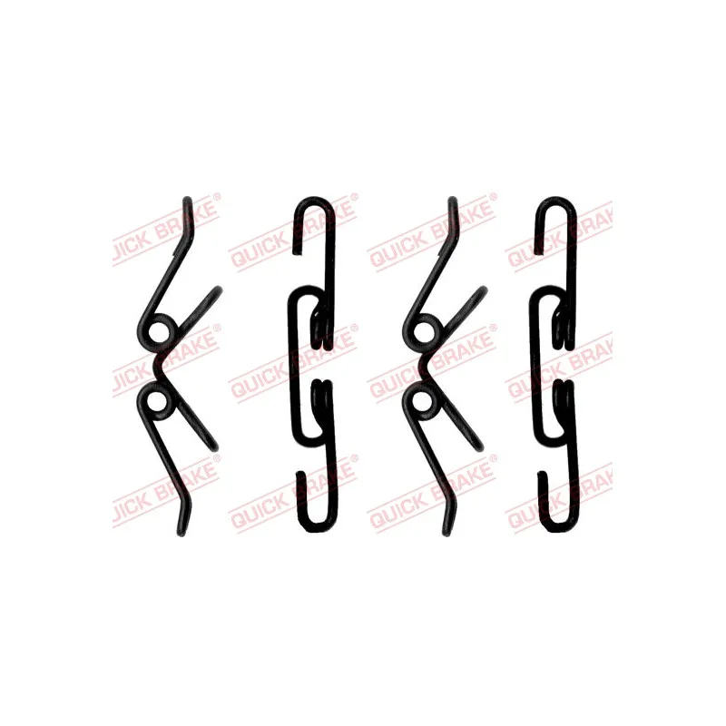 Kit d'accessoires, plaquette de frein à disque QUICK BRAKE 109-1220