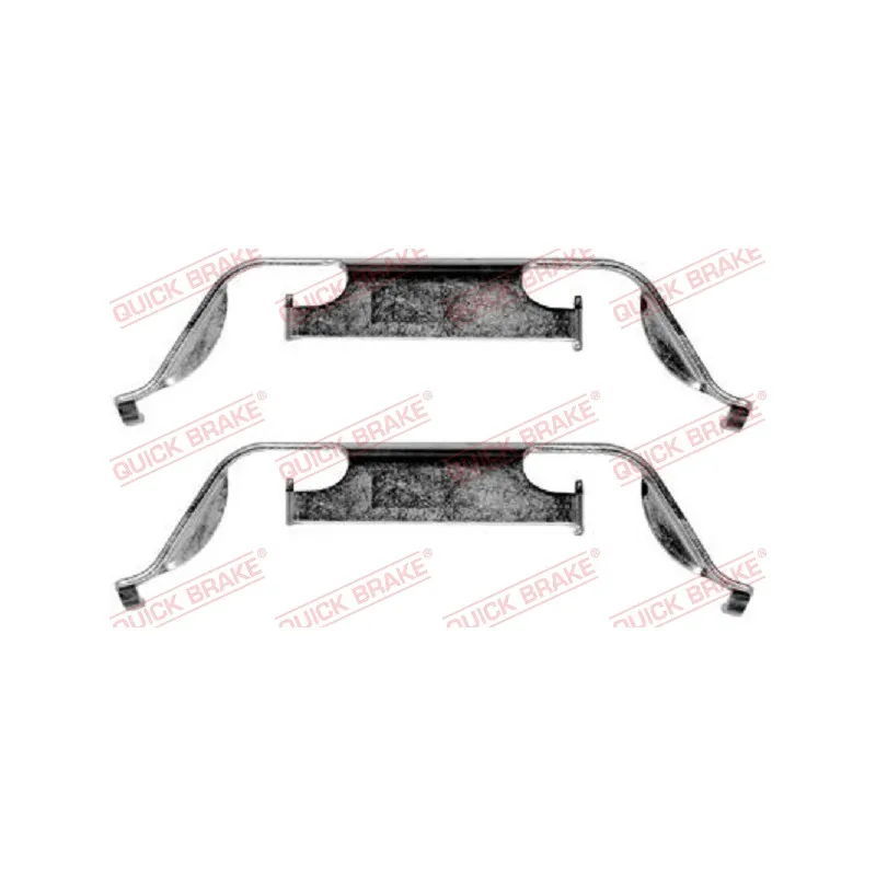 Kit d'accessoires, plaquette de frein à disque QUICK BRAKE 109-1222