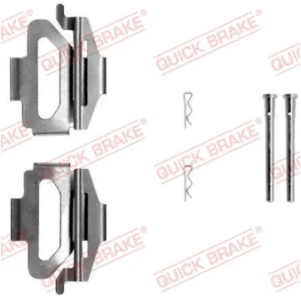 Kit d'accessoires, plaquette de frein à disque QUICK BRAKE