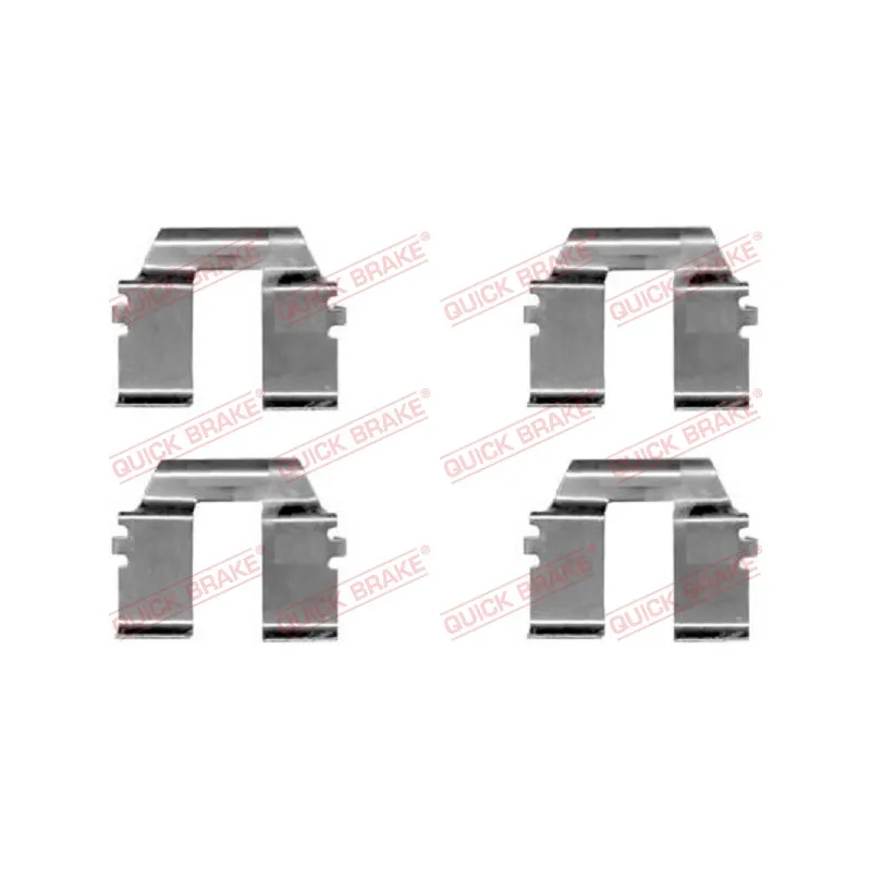 Kit d'accessoires, plaquette de frein à disque QUICK BRAKE 109-1232