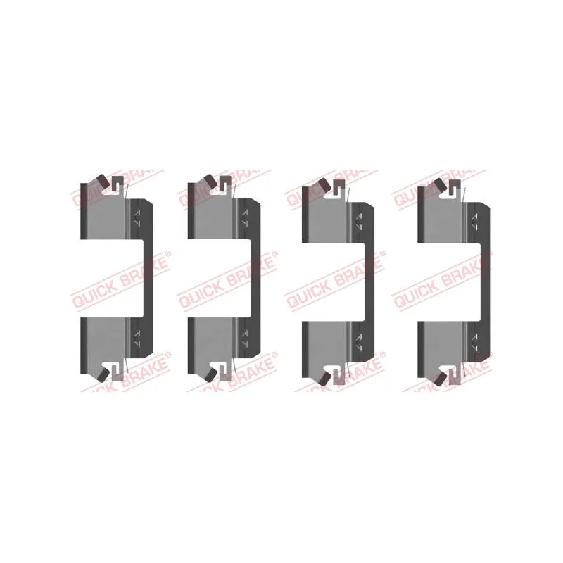 Kit d'accessoires, plaquette de frein à disque QUICK BRAKE 109-1234