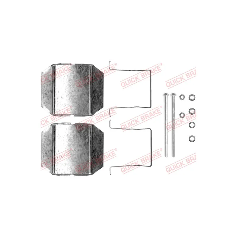 Kit d'accessoires, plaquette de frein à disque QUICK BRAKE 109-1237