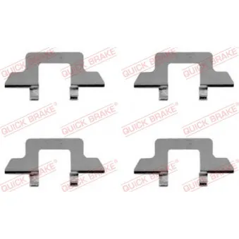 Kit d'accessoires, plaquette de frein à disque QUICK BRAKE 109-1242