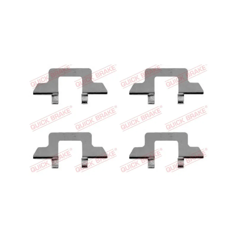 Kit d'accessoires, plaquette de frein à disque QUICK BRAKE 109-1242