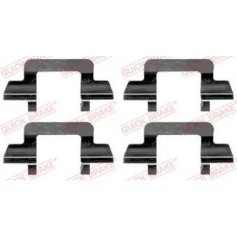 Kit d'accessoires, plaquette de frein à disque QUICK BRAKE 109-1243