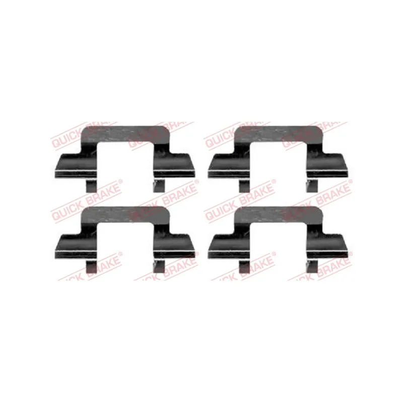 Kit d'accessoires, plaquette de frein à disque QUICK BRAKE 109-1243
