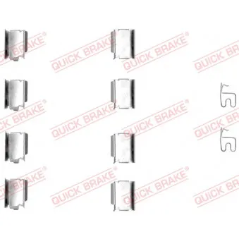 Kit d'accessoires, plaquette de frein à disque QUICK BRAKE 109-1246