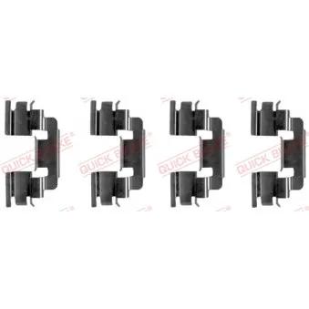 Kit d'accessoires, plaquette de frein à disque QUICK BRAKE 109-1249