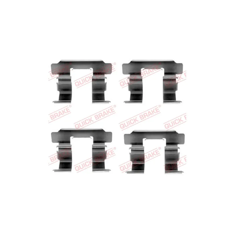 Kit d'accessoires, plaquette de frein à disque QUICK BRAKE 109-1251