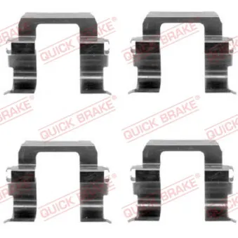 Kit d'accessoires, plaquette de frein à disque QUICK BRAKE 109-1252