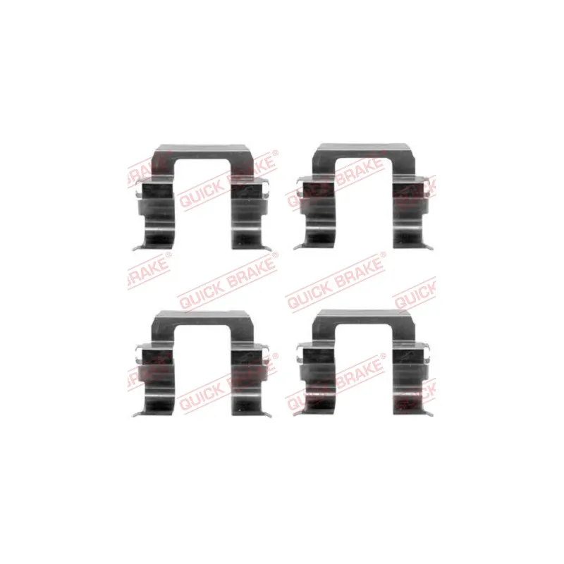 Kit d'accessoires, plaquette de frein à disque QUICK BRAKE 109-1252