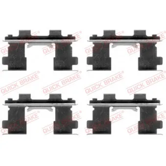 Kit d'accessoires, plaquette de frein à disque QUICK BRAKE 109-1253