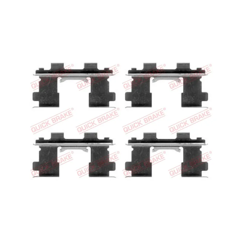 Kit d'accessoires, plaquette de frein à disque QUICK BRAKE 109-1253
