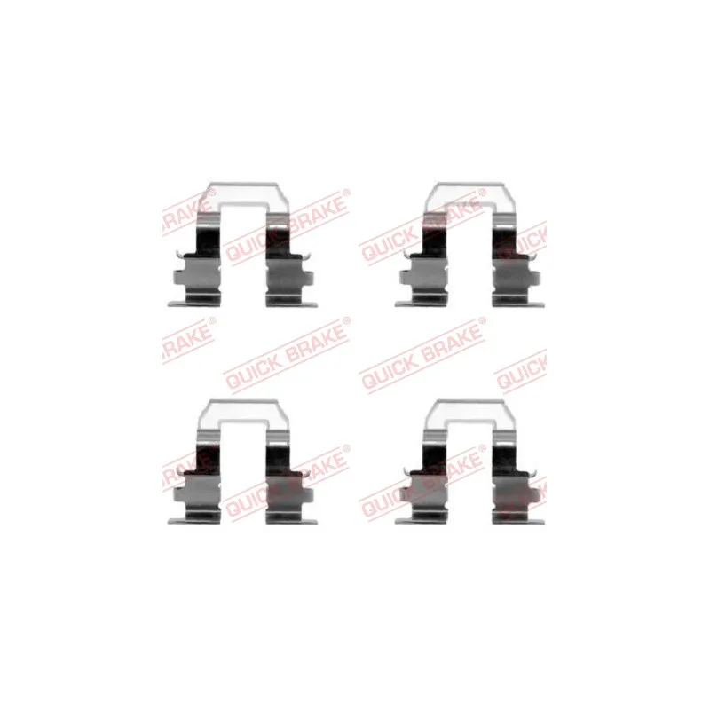 Kit d'accessoires, plaquette de frein à disque QUICK BRAKE 109-1255