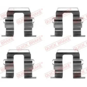 Kit d'accessoires, plaquette de frein à disque QUICK BRAKE 109-1259