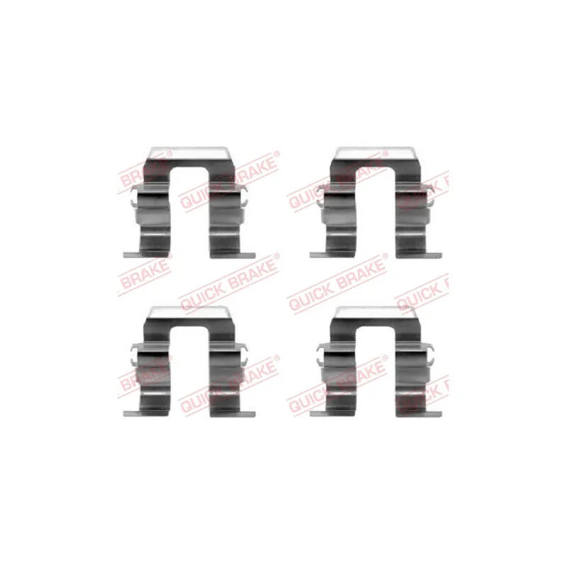 Kit d'accessoires, plaquette de frein à disque QUICK BRAKE 109-1259