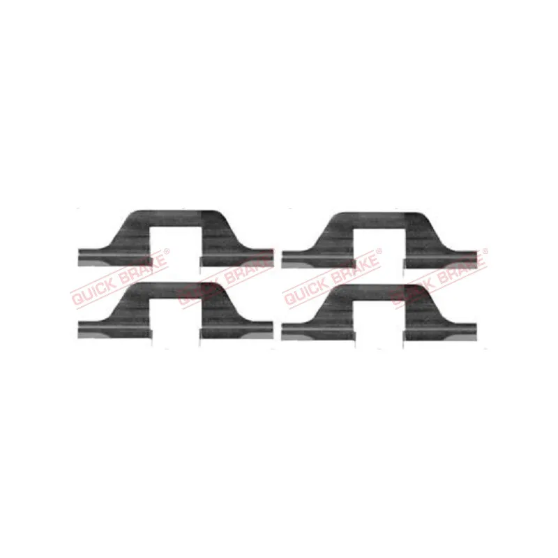 Kit d'accessoires, plaquette de frein à disque QUICK BRAKE 109-1263