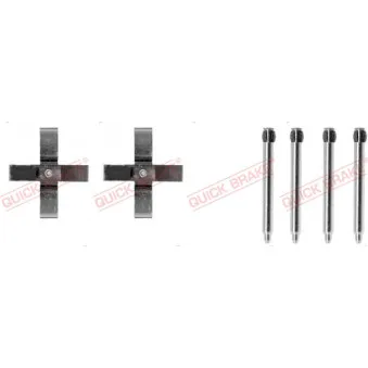 Kit d'accessoires, plaquette de frein à disque QUICK BRAKE 109-1266