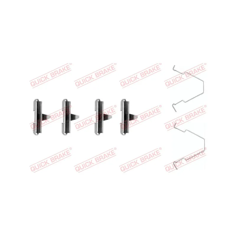 Kit d'accessoires, plaquette de frein à disque QUICK BRAKE 109-1270