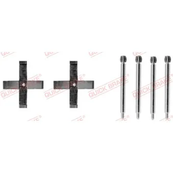Kit d'accessoires, plaquette de frein à disque QUICK BRAKE 109-1271