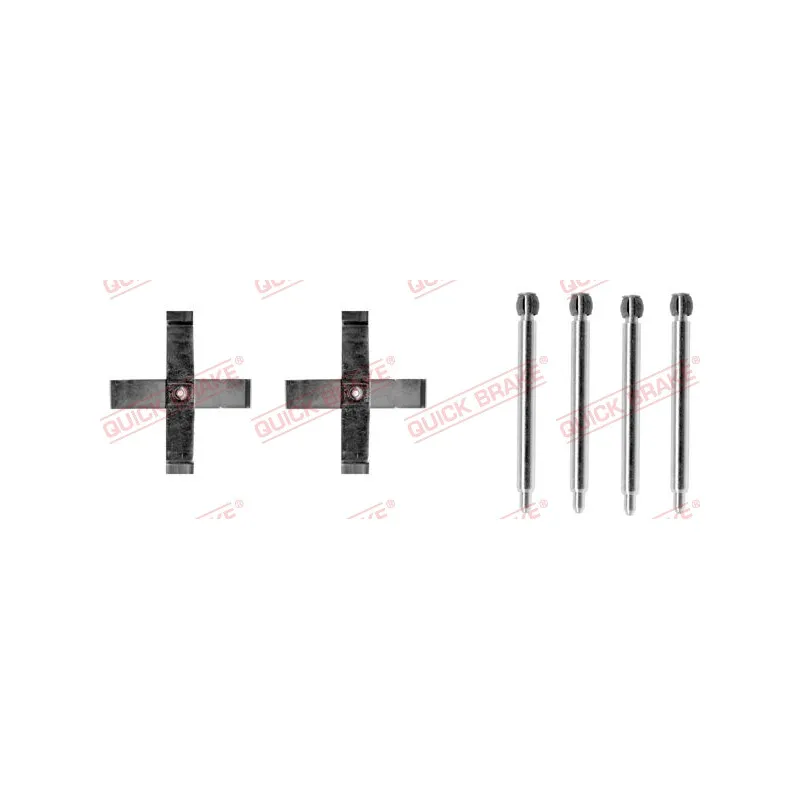 Kit d'accessoires, plaquette de frein à disque QUICK BRAKE 109-1271
