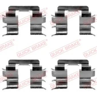Kit d'accessoires, plaquette de frein à disque QUICK BRAKE 109-1272