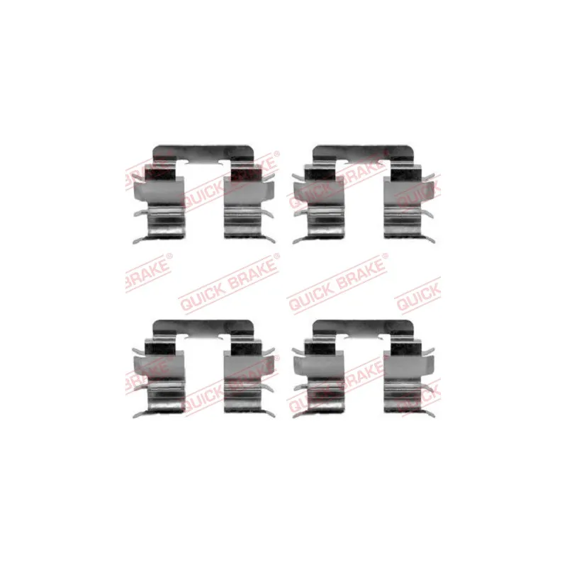 Kit d'accessoires, plaquette de frein à disque QUICK BRAKE 109-1272