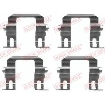 Kit d'accessoires, plaquette de frein à disque QUICK BRAKE 109-1275