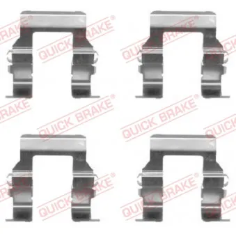 Kit d'accessoires, plaquette de frein à disque QUICK BRAKE 109-1279