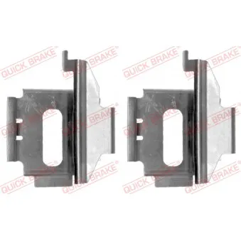 Kit d'accessoires, plaquette de frein à disque QUICK BRAKE 109-1282