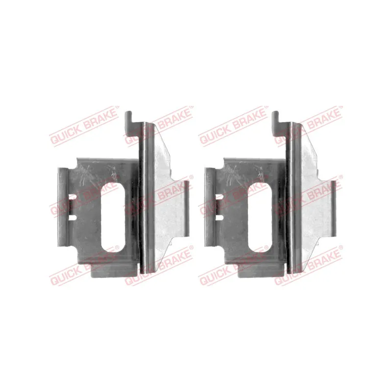 Kit d'accessoires, plaquette de frein à disque QUICK BRAKE 109-1282