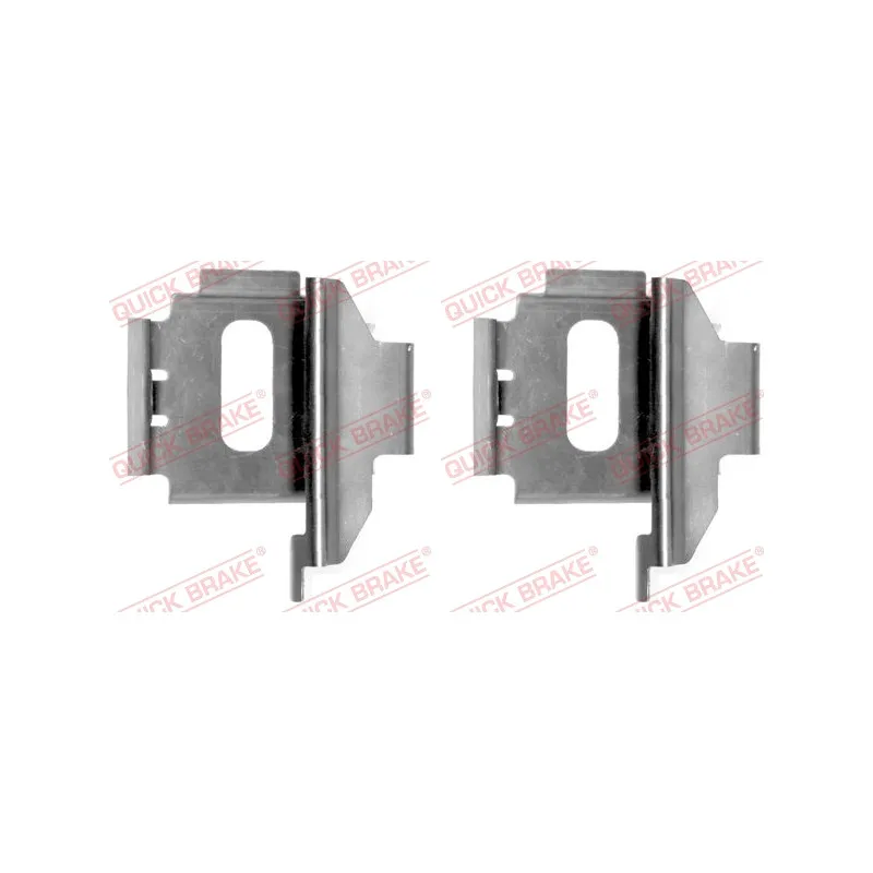 Kit d'accessoires, plaquette de frein à disque QUICK BRAKE 109-1283