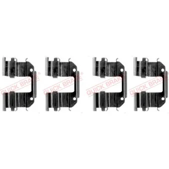 Kit d'accessoires, plaquette de frein à disque QUICK BRAKE