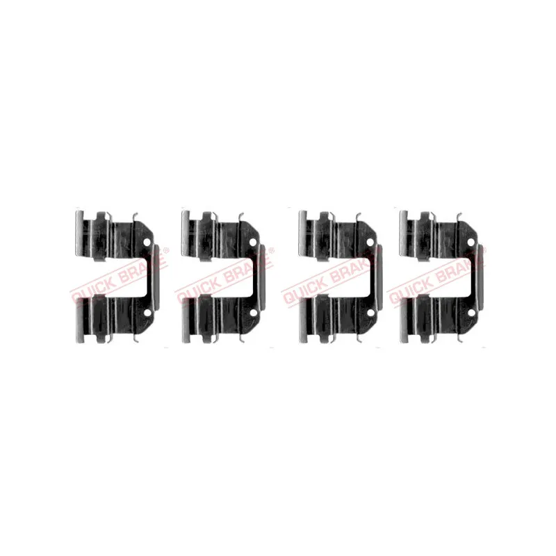 Kit d'accessoires, plaquette de frein à disque QUICK BRAKE 109-1285
